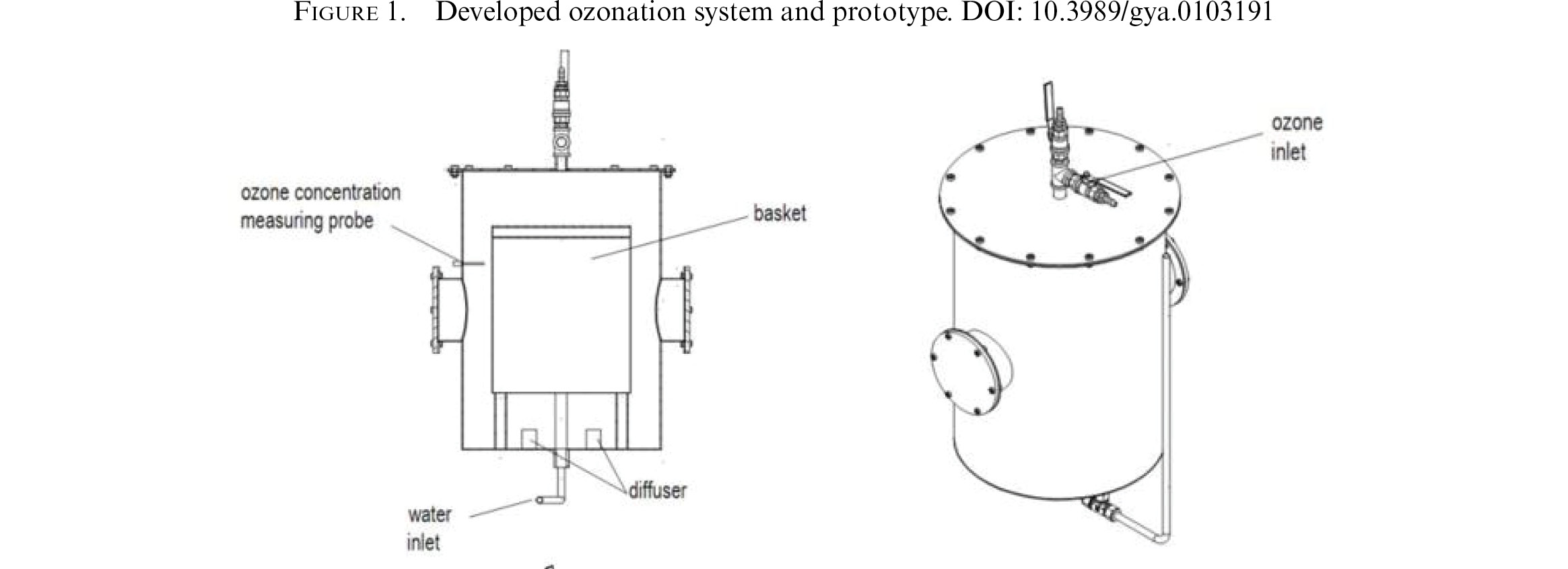 View of Effect of ozone treatment on the physical microbiological